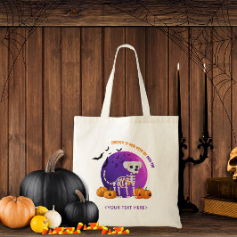 Bolso De Tela Fall Halloween Foky Trick o Trete Tote Bag