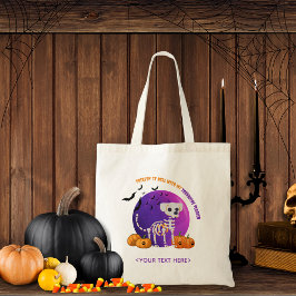 Bolso De Tela Fall Halloween Foky Trick o Trete Tote Bag