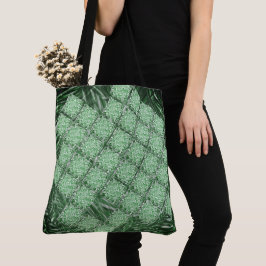 Bolso De Tela Falsa cerámica, césped simulado y partes de pared