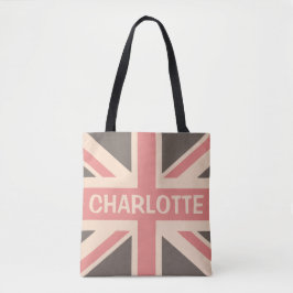 Bolso De Tela Falsa unión británica personalizada Jack