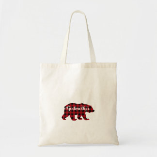Bolso De Tela Familia de coincidencias de Búfalo de Oso de Madri