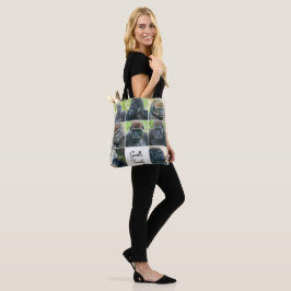 Bolso De Tela Familia de Gorilas