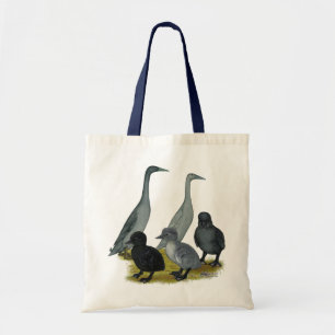 Bolso De Tela Familia de patos Blue Runner