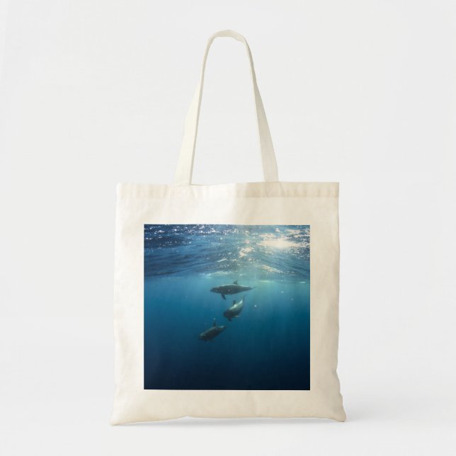Bolso De Tela Familia del delfín (Frente)