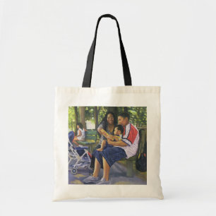 Bolso De Tela Familia en el parque 1999