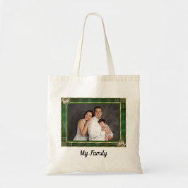 Bolso De Tela Familia personalizado Foto Marco de la Antigüedad 