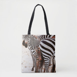 BOLSO DE TELA FAMILIA ZEBRA