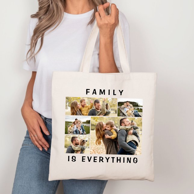 Bolso De Tela Family is Everything 5 Photo Family (Subido por el creador)