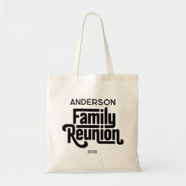 Bolso De Tela Family Reunion Minimalist Black White Classic