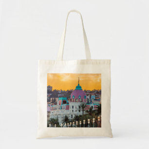 Bolso De Tela Famoso hotel de lujo Hotel Negresco en Niza Franci