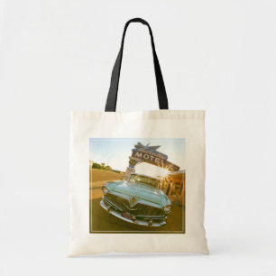 Bolso De Tela Famoso motel Blue Swallow en la Ruta 66