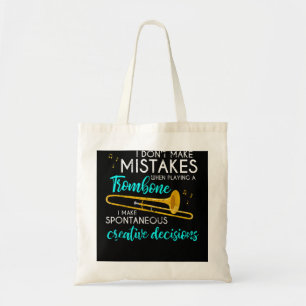 Bolso De Tela Famoso músico trombone jugador regalo trombone