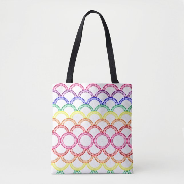 Bolso De Tela Fans del arco iris (Anverso)