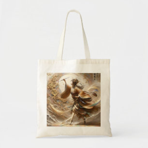 Bolso De Tela Fantasía adorable pintura Chica japonesa