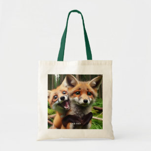 Bolso De Tela Fantasía Cuesta dos zorros