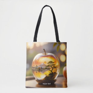 Bolso De Tela Fantasía Cuidada Vista Apple Japonesa