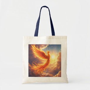 Bolso De Tela Fantasía Cute Flaming Phoenix Rises