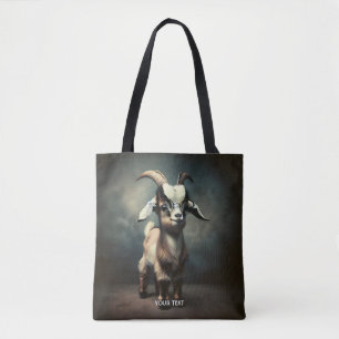Bolso De Tela Fantasía Cute Gracioso Bebé Cabra