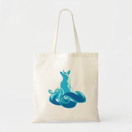 Bolso De Tela fantasía de las nubes azul de fox torii