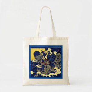 Bolso De Tela Fantasía Demons - Woodcut 3