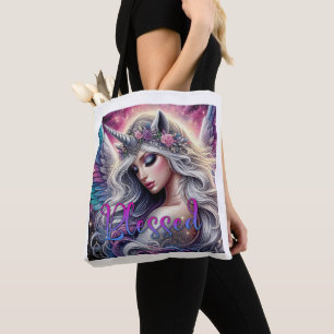 Bolso De Tela Fantasía Fairy Tote Bag Blessing Art
