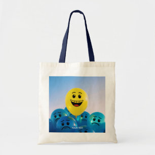 Bolso De Tela Fantasía Feliz Y Triste