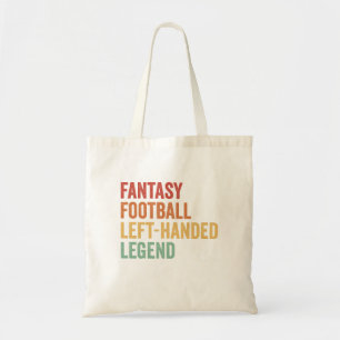 Bolso De Tela Fantasía Fútbol Dejado Leyenda Mano Graciosa Retro