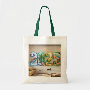 Bolso De Tela Fantasía Lindo  2025 Cuatro Números