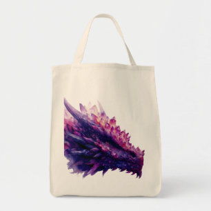 Bolso De Tela Fantasía Mística Ametista Crystal Dragon Bestia