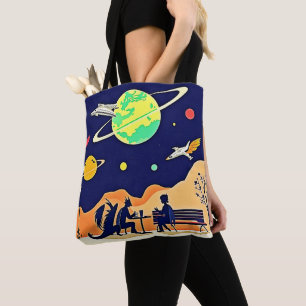 Bolso De Tela Fantasía Noche Rendezvous