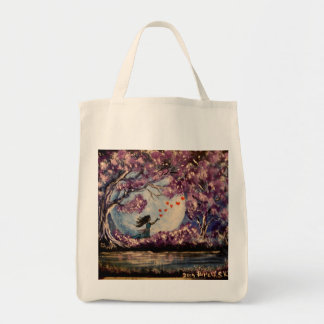 Bolso De Tela Fantasía púrpura