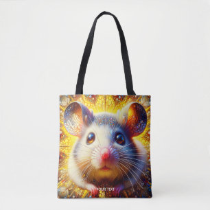 Bolso De Tela Fantasía ratones surrealistas dulces