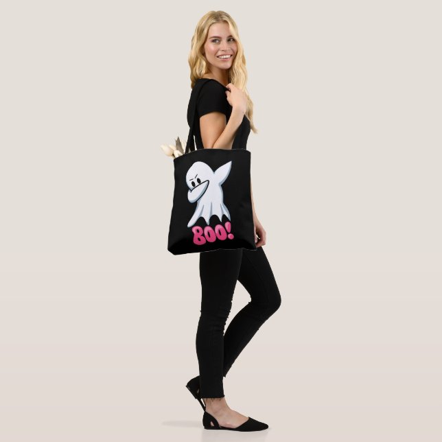 Bolso De Tela Fantasma Dabbing , Fina Fantasma , Halloween (Puesto)