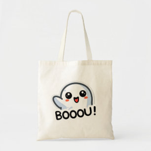 Bolso De Tela Fantasma de Boo Adorable Dice Gráfico De Boou Hall
