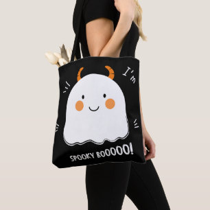 Bolso De Tela Fantasma de demostración de boo espeluznante