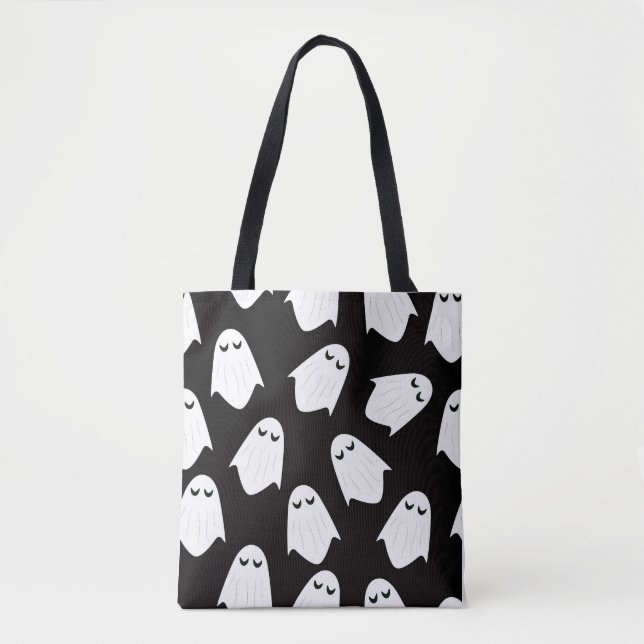 Bolso De Tela Fantasma de Halloween (Anverso)