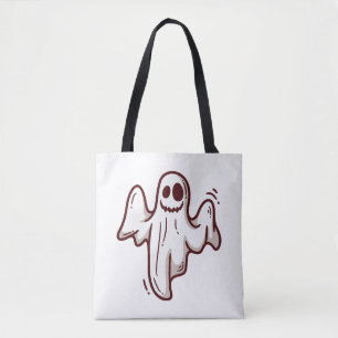Bolso De Tela Fantasma de Halloween