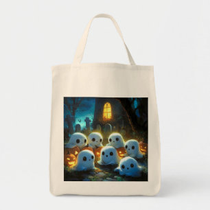Bolso De Tela Fantasma de Halloween