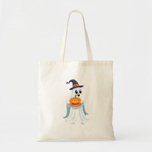 Bolso De Tela Fantasma de Halloween Spooktacular