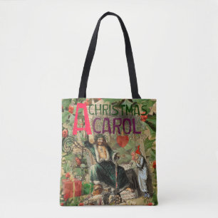 Bolso De Tela Fantasma del Ilustracion actual de Navidad