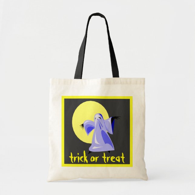 Bolso De Tela Fantasma en la luz de la luna - (Frente)
