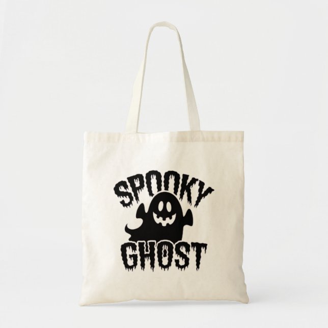 Bolso De Tela fantasma espeluznante (Frente)