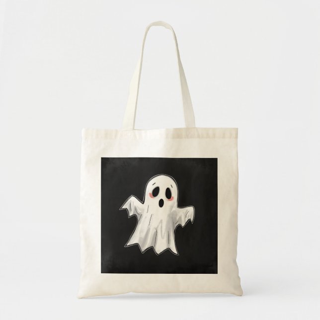 Bolso De Tela Fantasma fantasmal (Frente)