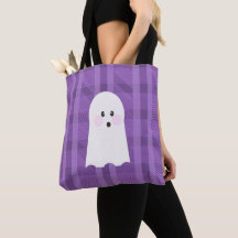 Fantasma Ghoul Morado Cuadros Halloween  