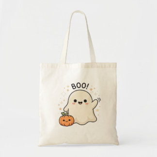 Bolso De Tela Fantasma lindo BOO! Halloween
