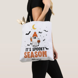 Bolso De Tela Fantasma Lindo Es La Temporada Espeluznante Person