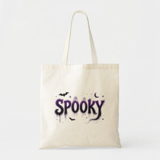 Bolso De Tela Fantasma lindo espeluznante de Halloween