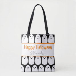 Bolso De Tela Fantasma personalizada de Halloween