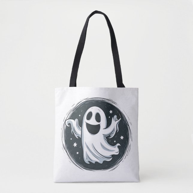 Bolso De Tela Fantasma volador (Anverso)