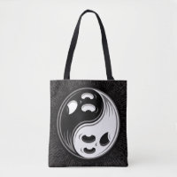 Fantasma Yin Yang Negro y Blanco